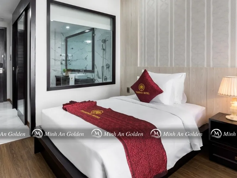 Chăn ga Minh An Golden được sử dụng tại Florence Hotel