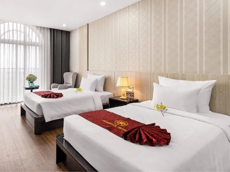 Chăn ga gối T200 phù hợp phân khúc khách sạn tiêu chuẩn