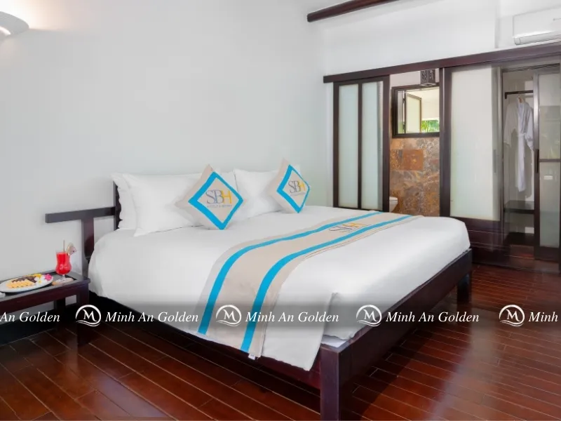 Chăn ga gối khách sạn T400 mang lại cảm giác cao cấp và mềm mịn vượt trội.
