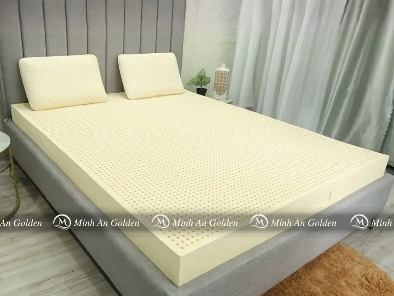 Đệm cao su thiên nhiên có độ đàn hồi cao và thân thiện với sức khỏe