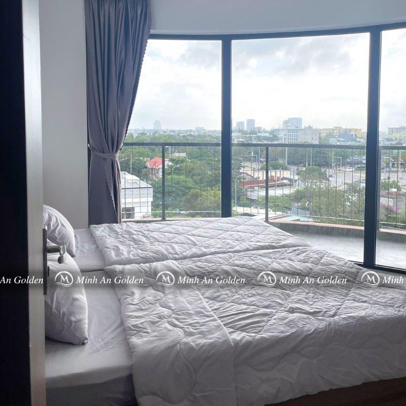 Bàn giao dự án cung cấp chăn ga gối đệm tại Nancy Apartment