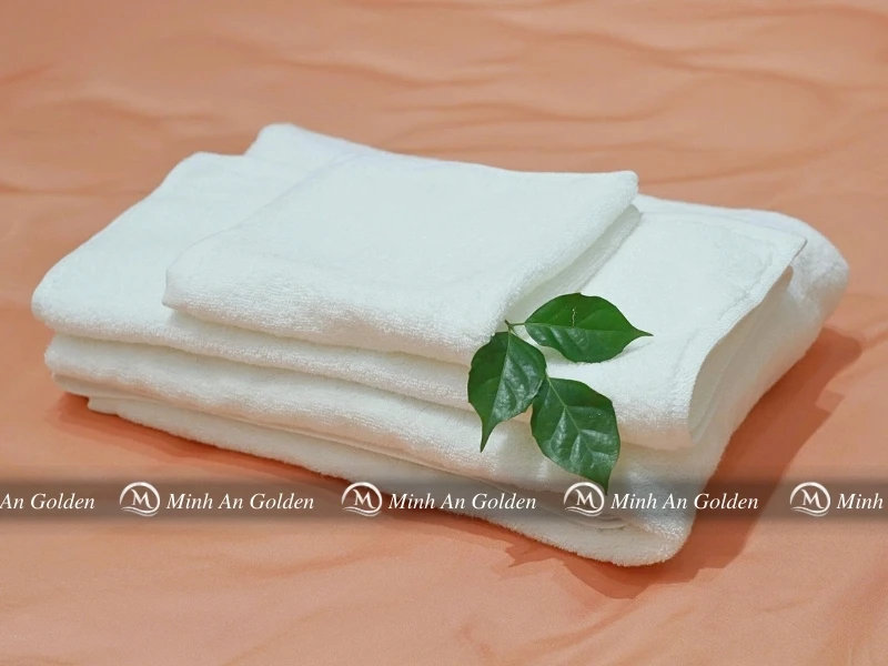 Khăn mặt khách sạn bền bỉ, ít xù lông