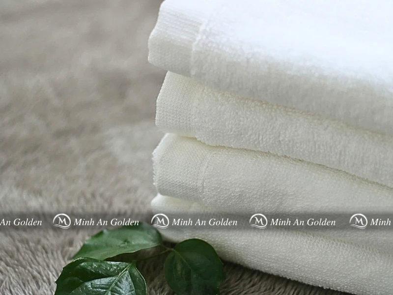 Khăn cotton có khả năng hút nước nhanh và khô ráo hiệu quả