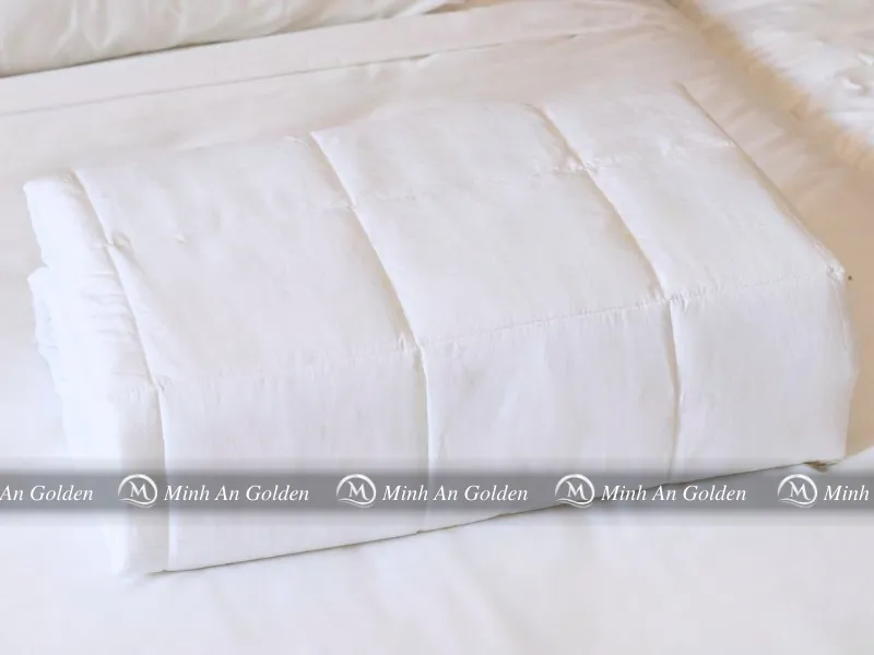 Kỹ thuật chần giúp cố định lớp bông, hạn chế vón cục