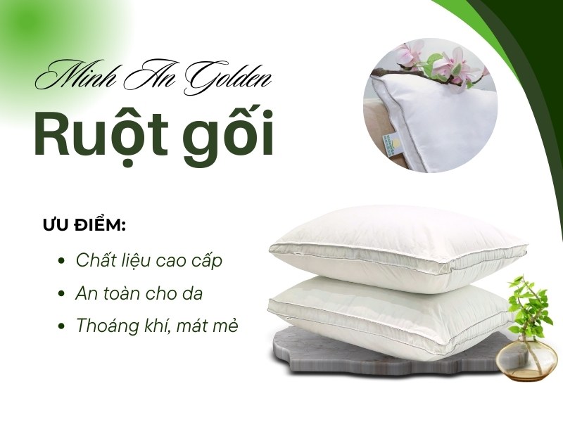Minh An Golden - Chuyên cung cấp ruột gối chất lượng, giá rẻ