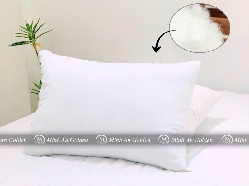 Ruột gối bông gòn mềm mại thích hợp cho mọi gia đình