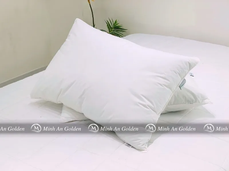 Ruột gối giúp nâng đỡ đầu, cổ và mang lại cảm giác êm ái.