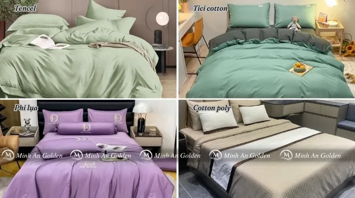 Màu chăn ga gối đệm đẹp